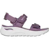 SKECHERS Dames Sandalen Arch Fit 2.0 - Go-Getter lila (38), 1 tot 3 cm, Klittenband, Casual 119465