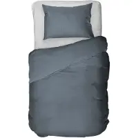 Kayori Saya – Dekbedovertrek Katoensatijn Denim – 140x200/220 cm