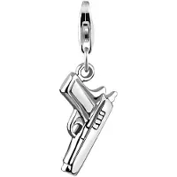 Nenalina Hangers 'Pistole' zilver