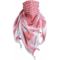 Achilles Classic Shemagh - PLO Sjaal - Arafat Sjaal - Arabische Shemagh Keffiyeh - Arafat PLO sjaal
