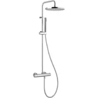 Plieger Royal - doucheset met stortdouche Ø25cm + handdouche - thermostatisch - chroom