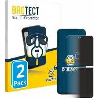 BROTECT - privacy screenprotector voor Xiaomi MIX Flip - Folie Beschermfolie Blauwlichtfilter 2 Stuks