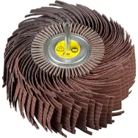 Klingspor 262635 MM 630 schuurmopper LS 309 JF, 180 x 50 x 6 mm korrel 120 Diameter 180 mm 2 stuk(s)