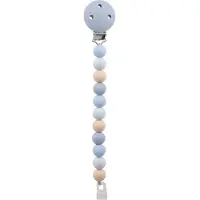 Nattou SILICONE Fopspeenketting - 21 cm - Multi Blauw