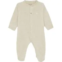 Noppies Rompertje/body 'Saxon' beige gemêleerd