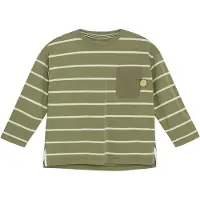 Noppies Shirt 'Reidsville' donkerbeige / olijfgroen / riet
