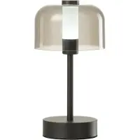 J-Line tafellamp Woa - metaal - zwart