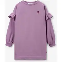Sissy-Boy Lichtpaarse Sweatjurk Met Ruffles Van | Maat: 134-140