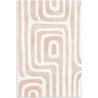 PosterMonkey Poster 20x30 cm - Decoratief - Labyrint - Beige - Posters - Kamer decoratie - Wanddecoratie woonkamer - Muurdecoratie slaapkamer