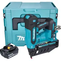 Makita DBN 601 F1J accu spijkerapparaat 18 V 19 - 64 mm borstelloos + 1x accu 3.0 Ah + Makpac - zonder lader