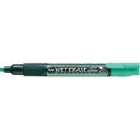 Pentel - marqueur décoratif WET ERASE SMW26, pointe biseautée, vert, marqueur craie