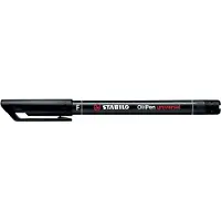 Stabilo OHPen universal 842/46 Overheadmarker Fijn Viltstift - 0,7 mm Zwart Navulbaar