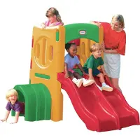 Little Tikes Outdoor Klimtoestel met Tunnel en Glijbaan