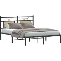 vidaXL Bedframe zonder matras hout sonoma eikenkleurig 140x200 cm
