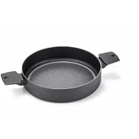 Moneta 0005550228 Sauteuse Pan Rond, Pan + steelpan, Zwart