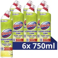 Glorix 12x Toiletreiniger Lime 750 ml