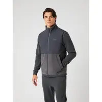 Björn Borg Fleece Hybrid Vest Grijs | Maat: M