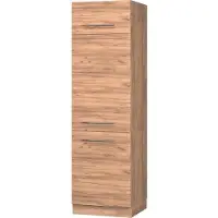 Vicco Fame-Line Koelkast ombouwkast – 60 cm Krachtige eik goud