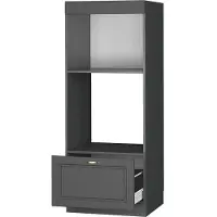 Vicco Fame-Line Magnetronkast – 60 cm open Anthrazit-Gold Landhaus