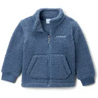 Columbia Rugged Ridge Ii Sherpa Fleece Met Volledige Rits Blauw 24 Months Kinderen