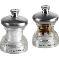Cole and mason Peper- en zoutmolen Cole & Mason PO3 Clear Chrome