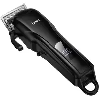 Hoco Classic Tondeuse - Draadloos - 200 min Gebruiksduur - 4 Opzetkammen - Zwart
