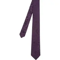 Paul Smith Men Tie Narrow Aubergine Size: OS | Ties Outlet | Heren |