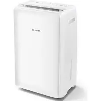 Sharp UD-P20E-W - luchtontvochtiger - Ontvochtigt tot 20L per dag – Voor ruimtes tot 100 m² - Incl. wasdroogfunctie