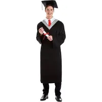 Boland - Kostuum Graduated guy (S) - Volwassenen - Student - Afstuderen - Geslaagd