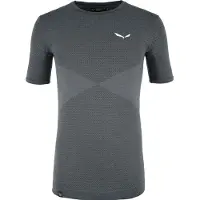 Salewa - Zebru Responsive S/S Tee - Merino-ondergoed XL, grijs