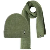 Tumble 'n dry Jongens Mutsen Beanie + Scarf Boys - Groen - Maat 92/116