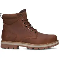 Timberland Heren Britton Road bruine waterdichte veterschoenen voor de middenkuit (44.5), Leer, Plat, Casual, Duurzaam TB0A69UHEM61