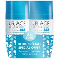Uriage Puissance3 Deodorant 50ml 2 Eenheden