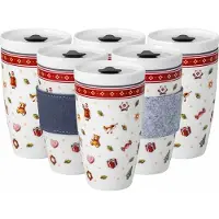 Villeroy & Boch Coffee To Go Becher Toy's Delight 350 ml Set van 6