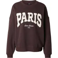 JDY Sweatshirt 'JDYMESA' beige / donkerbruin