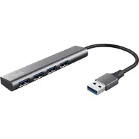 Trust Halyx 4-Poorts USB A 3.2 Gen 1-hub