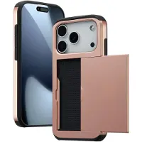 IMoshion Backcover met pasjeshouder voor de Apple iPhone 17 Pro - Rosé Goud