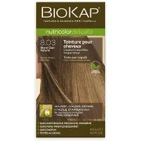 Biokap Nutricolor Delicato Haarkleur 8.03 Natuurlijk Licht Blond 140 ml Crème