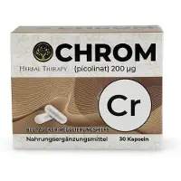 Herbal Therapy Chroom (picolinaat) 200 μg 30 St