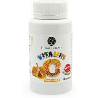 Herbal Therapy Vitamine C 100 mg Propolis + Honing 60 St