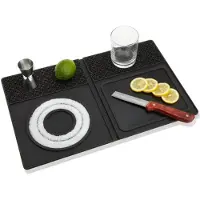 INNOVINE Bar Mat met snijplank- Grijs