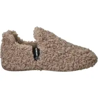 Verbenas Huisschoenen 'Yuk Curly' taupe