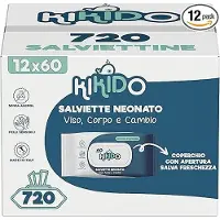 Kikido vochtige doekjes 720 St