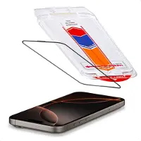 Accezz Gehard Glas Screenprotector + Applicator voor de Apple iPhone 16 Pro Max