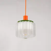 Warren & Laetitia Gigi Hanglamp 2 White|Khaki|Orange | 1m