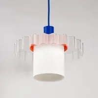 Warren & Laetitia Gigi Hanglamp 1 White|Orange|Blue | 1m