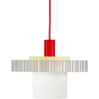 Warren & Laetitia Gigi Hanglamp 1 White|Pastel Yellow|Red | 1m