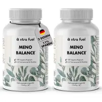 XTRA FUEL Menopauze Capsules - Meno Balance met yam, rode klaver, valeriaan en ijzer 236 g