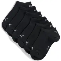 Puma sneakersokken - zwart (set van 3) Jongens/Meisjes Katoen Logo - maat 27/30