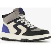 Blue Box hoge jongens sneakers zwart grijs maat 33